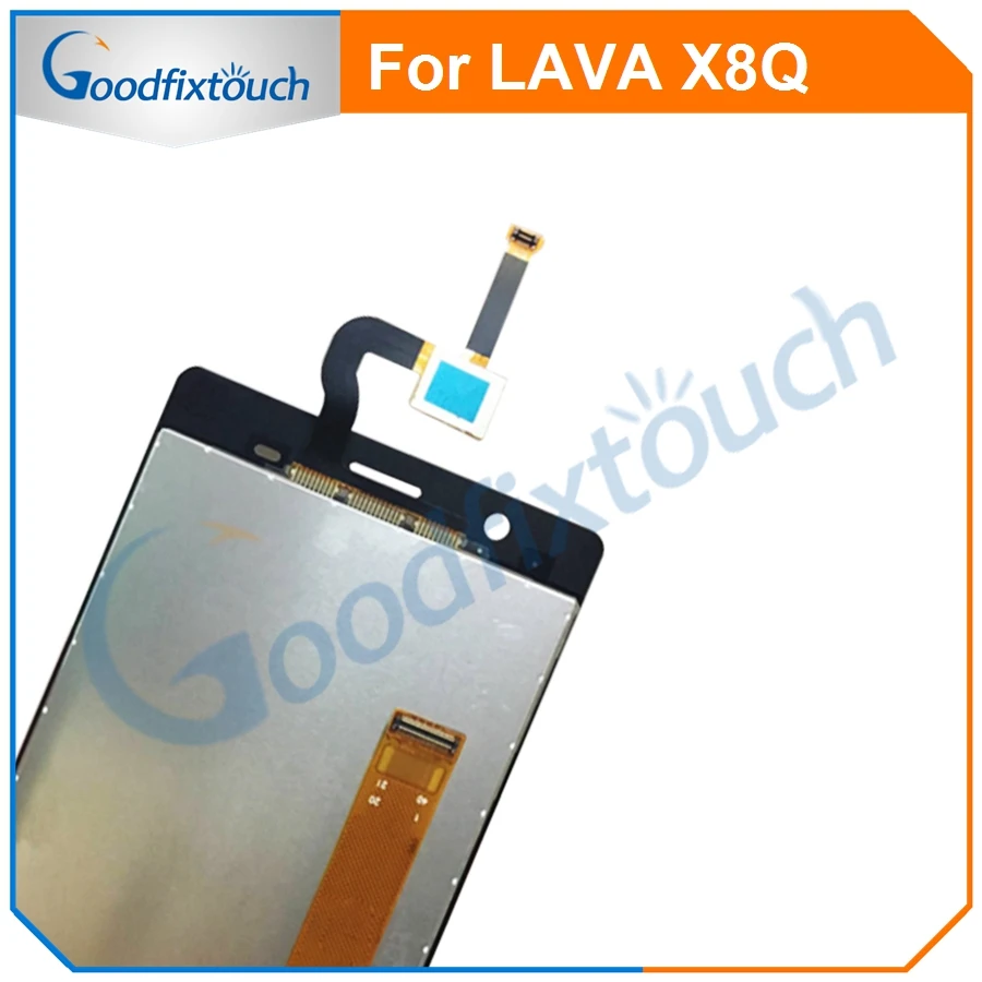 LCD Screen For LAVA X8Q Display Touch Digitizer Assembly Panel Replacement Parts | Мобильные телефоны и аксессуары