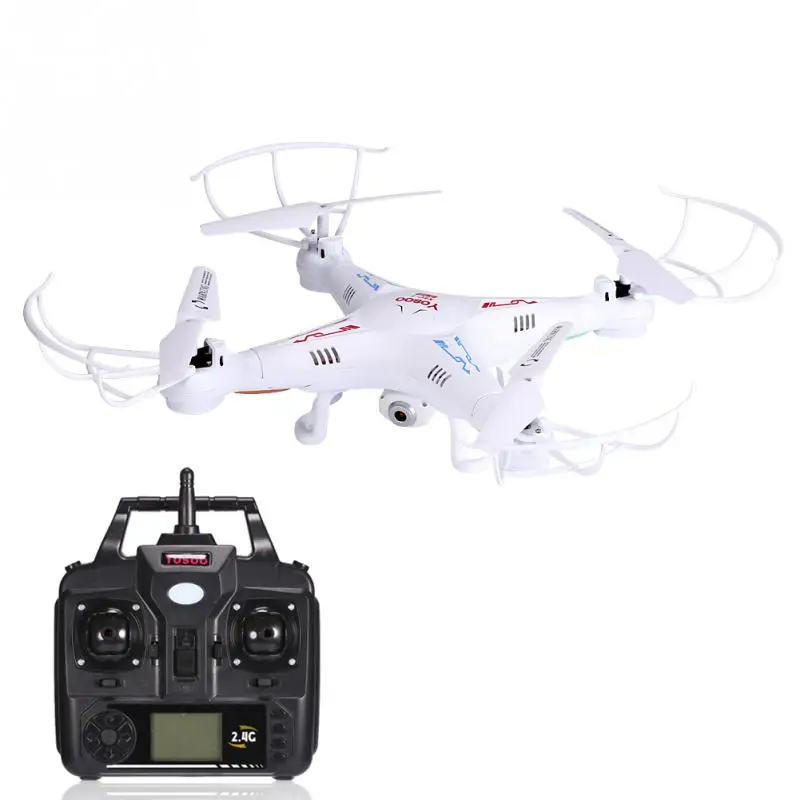 Просвет обновлен X5C 1 2 4G 4CH 6 осевой Квадрокоптер вертолет Drone с HD Камера RC