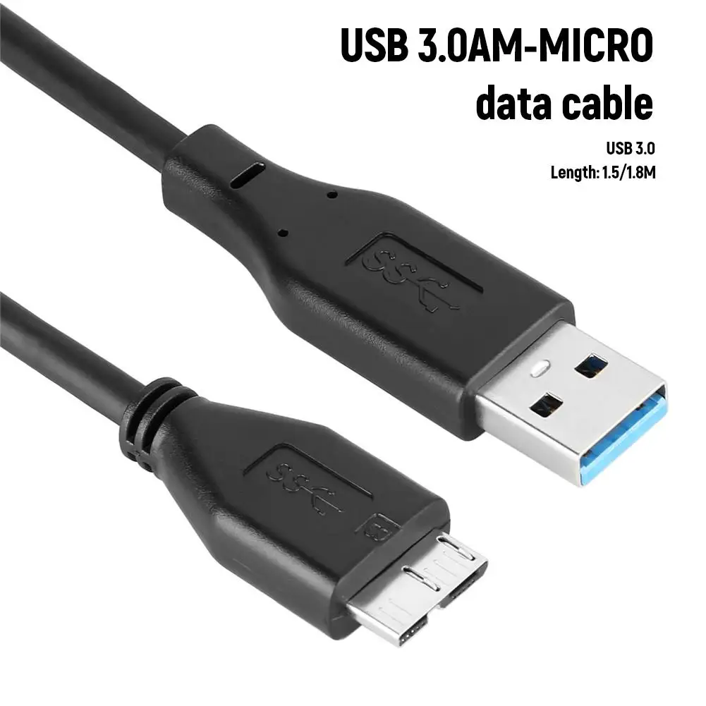 USB 3 0 кабель для передачи данных мобильный жесткий диск A Male к Micro B данных|Кабели