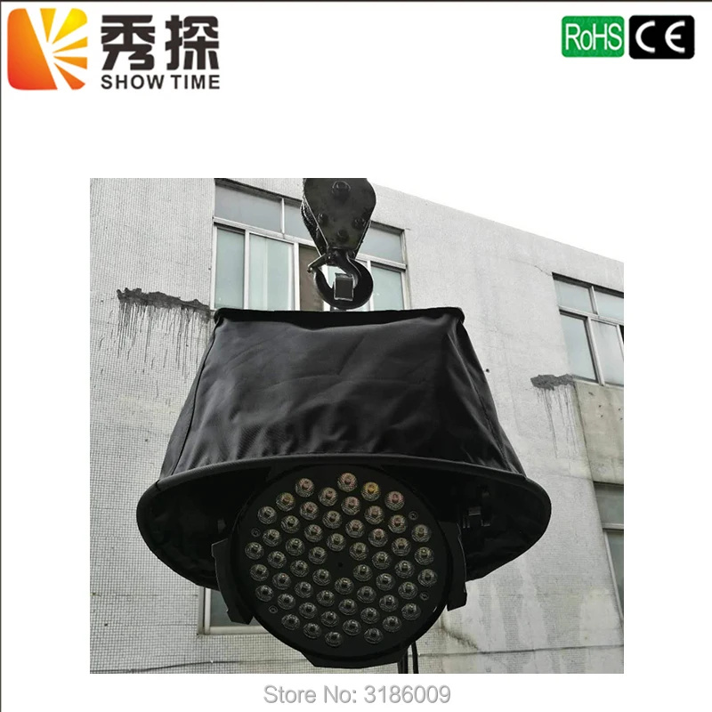 

good quality 1pcs/lot Led Par light Rain Cover use in Rain Snow Coat Beam Moving Waterproof Covers With Transparent Crystal