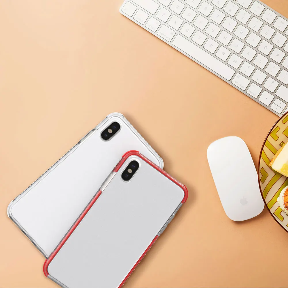KISSCASE чехлы для телефонов iPhone X XS MAX XR 7 8 прозрачный мягкий ТПУ чехол 6 6S Plus 5 5S SE