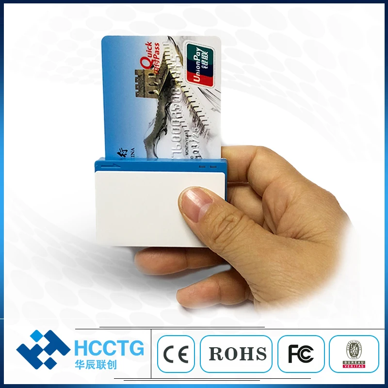 Дешевый Bluetooth портативный EMV IC Магнитная контактная карта Мобильный смарт