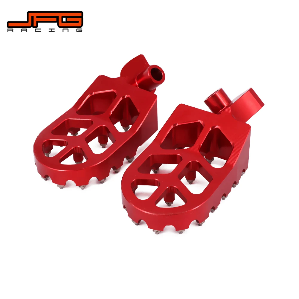 Алюминиевые Подножки для мотоцикла подножки педали Husqvarna CR SM SMR TC TE TXC WR 50 100 150 250 350