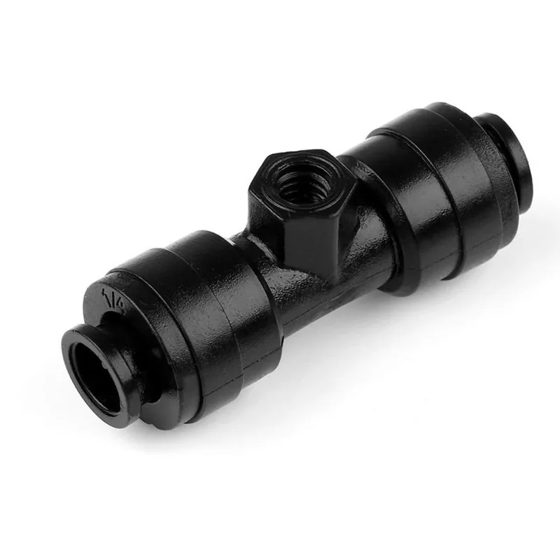 

L98 1/4'' Tube OD Plastic Slip Lock Tees (Quick Connect) Misting Nozzle Greenhouse Drip Irrigation Fitting Hose Connector 20pcs