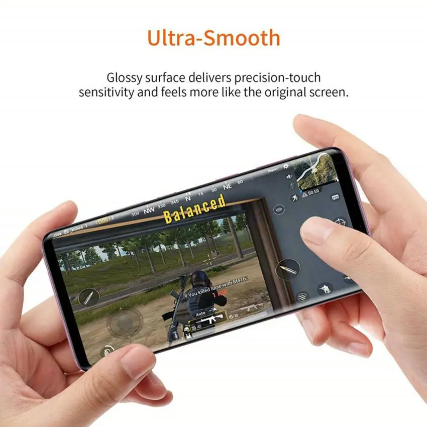 Новый Полный УФ клей жидкое Закаленное стекло протектор экрана для Samsung Galaxy S9 S8