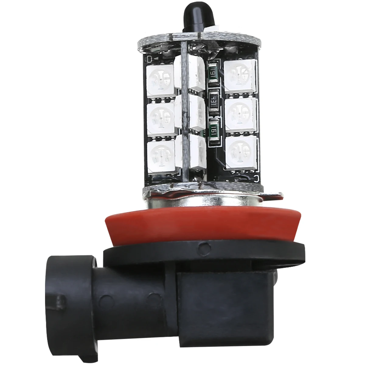 New Pair H11/H9/H8 5050 27SMD RGB LED Fog Driving Light Lamp Bulb+Remote for Car Signal Atmosphere Lighting | Автомобили и