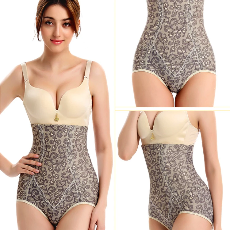 

High Waist Shapewear Slimming Shorts Seamless Steel Boned Corset Body Shaper Women Invisible Waist Trainer Control Pants