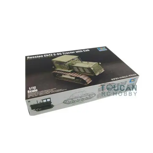 Trumpeter 07111 1/72 русский ChTZ S-65 трактор с кабиной сборочная модель комплект DIY TH05611-SMT2 |