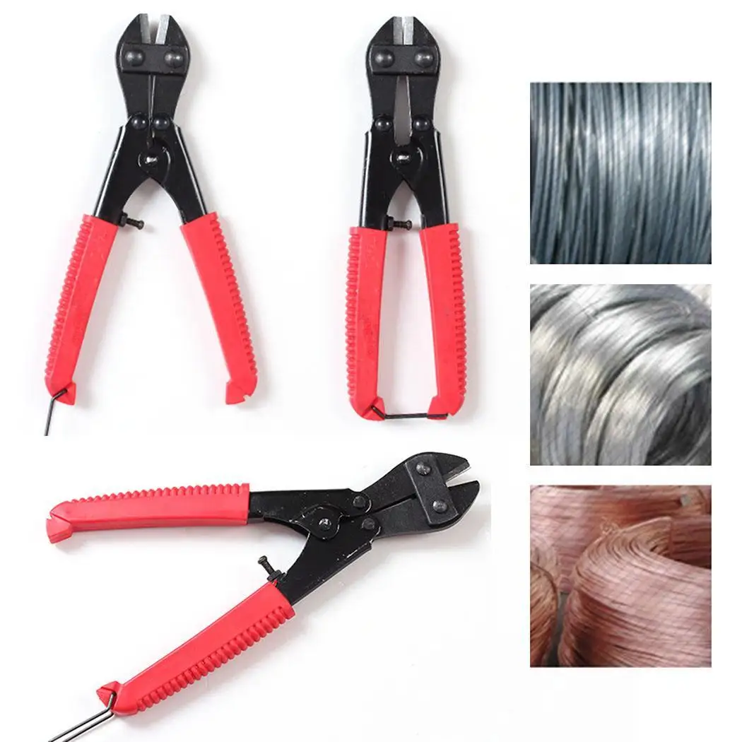 Black 8 inch Mini Anti-slip Wire Pliers Cutter Multi-function Plie As the picture shown | Инструменты