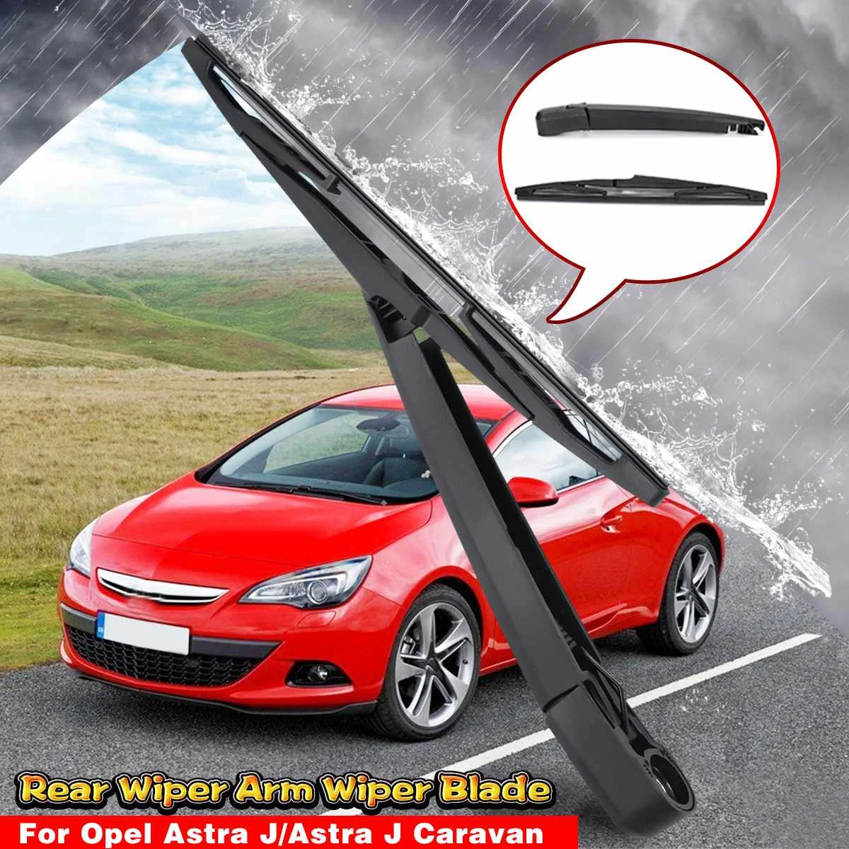 Стеклоочиститель и рычаг стеклоочистителя для Vauxhall / Opel Astra J 2009 2011 2012 2013 2014 2015 2