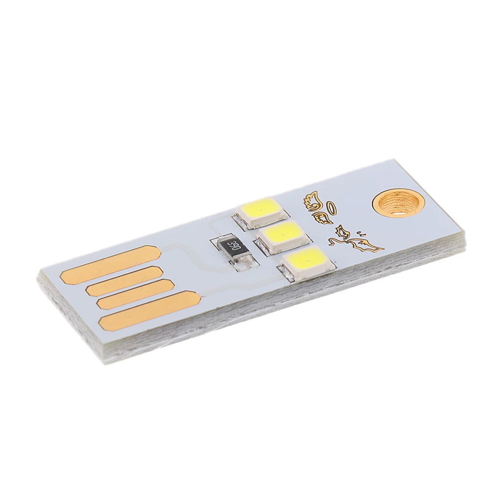 Mini Portable USB LED Light Pocket Card Lamp Mobile Power Camping Laptop | Компьютеры и офис