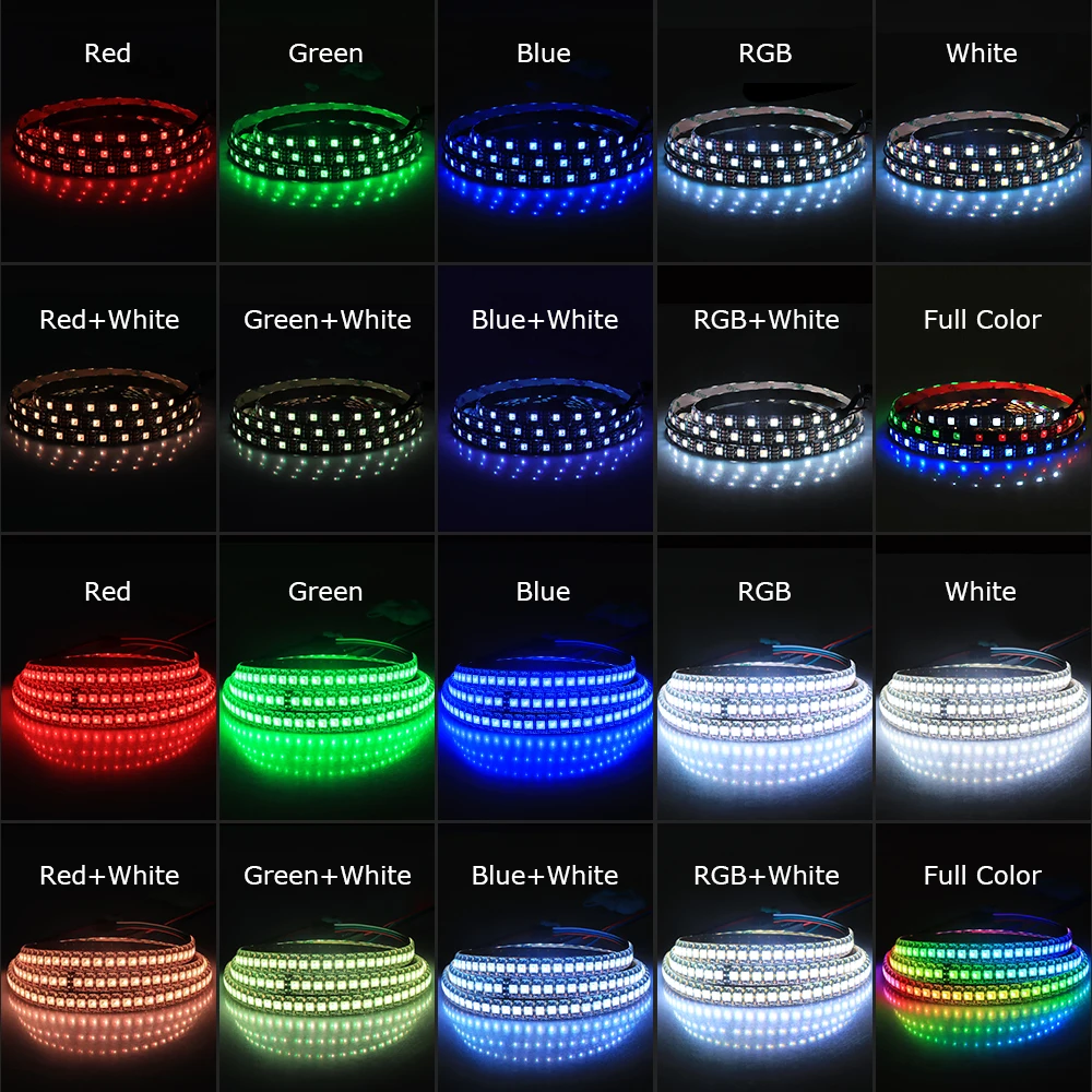 Dream color SK6812 4 в 1 Светодиодная лента RGBW RGBWW индивидуальный адресуемый м/5 м 30/60/144