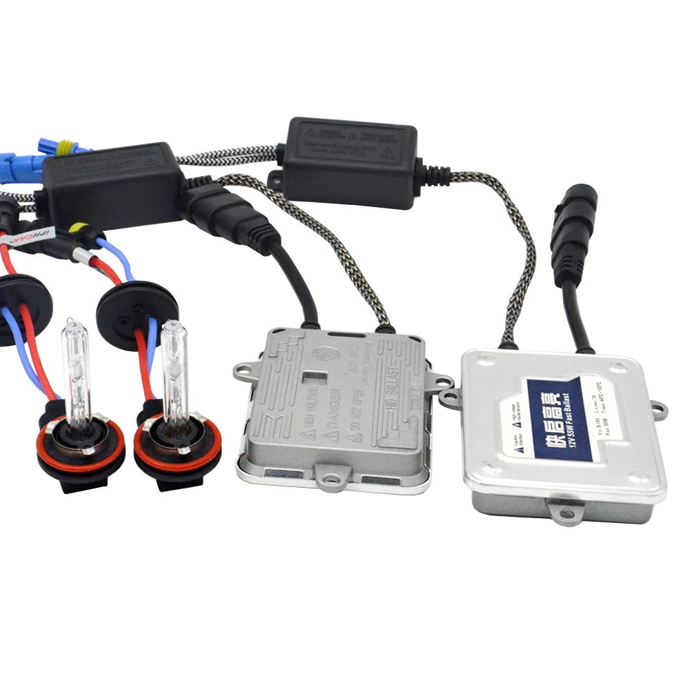 2pcs 2.5 inch H11 hid Bixenon Fog Light Lens Full Metal for Wrangler Nissan tiida ford all model universal lens headlight Modify |