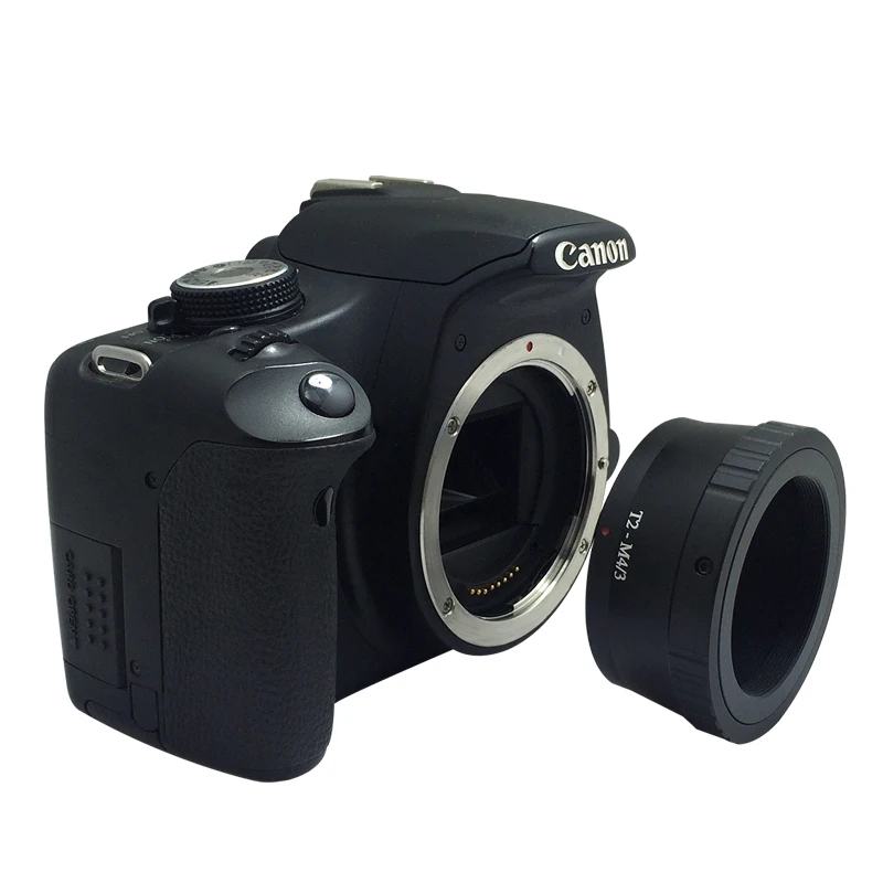 Адаптер для микроскопа T2 объектива M4/3 T Micro 4/3 адаптер камеры Micro4/3 G1 GF1 EP1 Seires + 0 91in 23