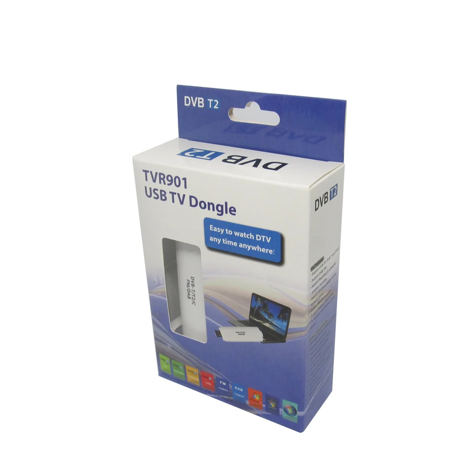 ТВ тюнер с USB разъемом флешка поддержкой Wi Fi DVB T DAB + HD до Win10 MJZSEE R901|SmartTV-стики и