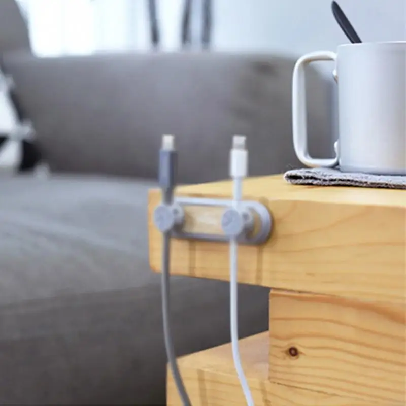 Профессиональный деревянный держатель для наушников шнур USB зарядка линия