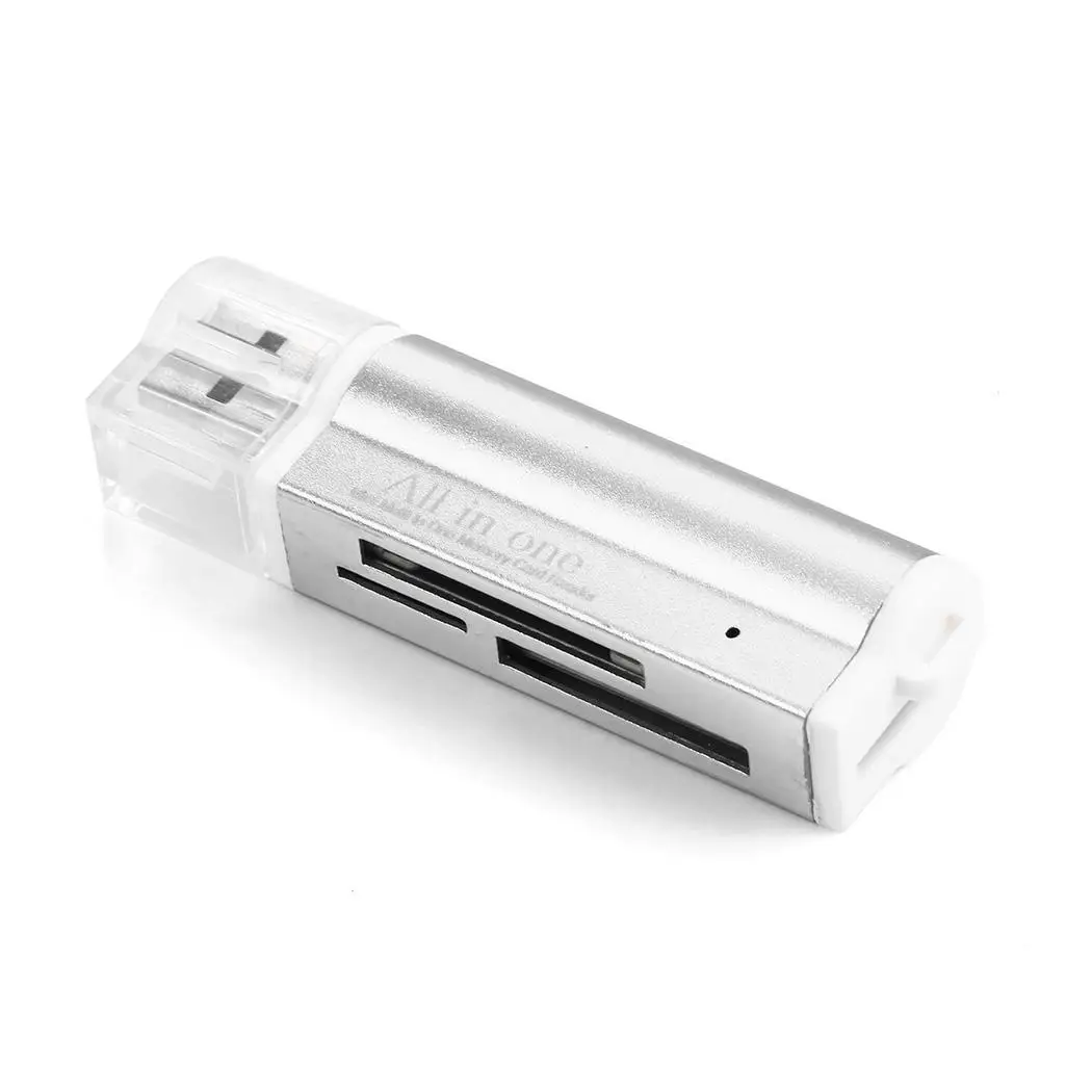 USB кард ридеры 4 слота для карт мульти функциональный адаптер четырех в одном