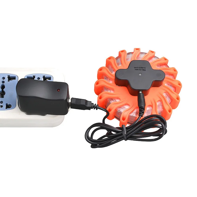 Светодиодный предупреждающий мигающий светильник 100 часов работы 90 м видимое