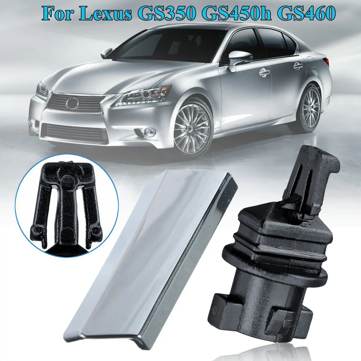 Левая/правая фара налобный Омыватель сопла крышка и зажим для Lexus GS350 2006 GS450h 2008 2011