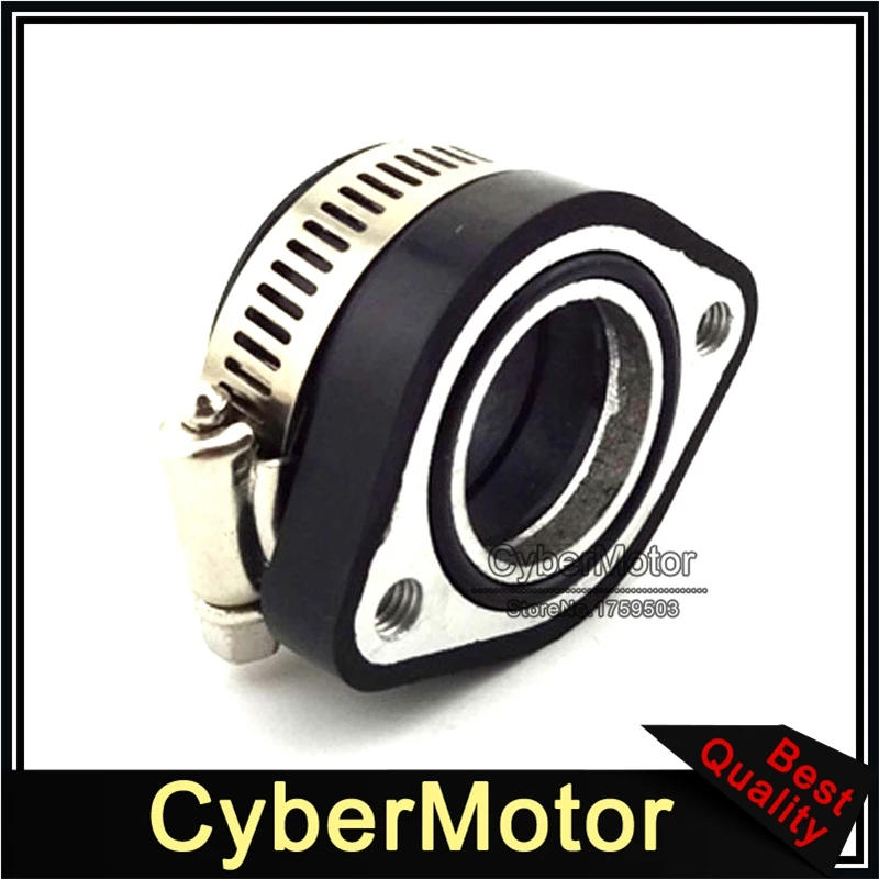 Впускной Mainfold адаптер резиновый фланец трубы для Mikuni VM24 Keihin PE24 PE26 PE28 OKO карбюратор