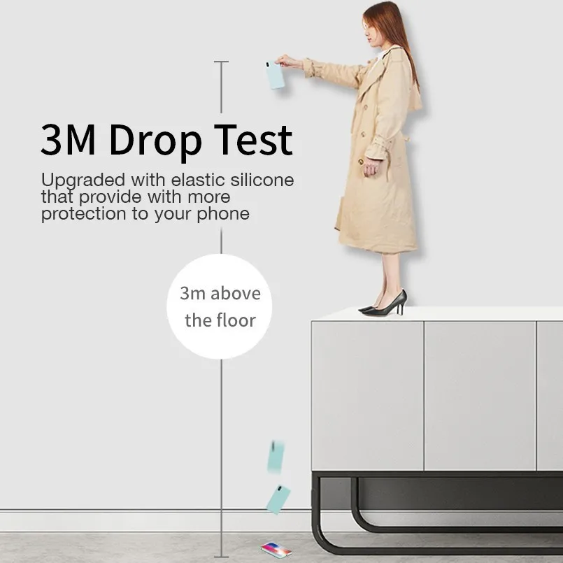 Популярный жидкий силиконовый чехол для iPhone 7 оригинальный черный розовый Футляр