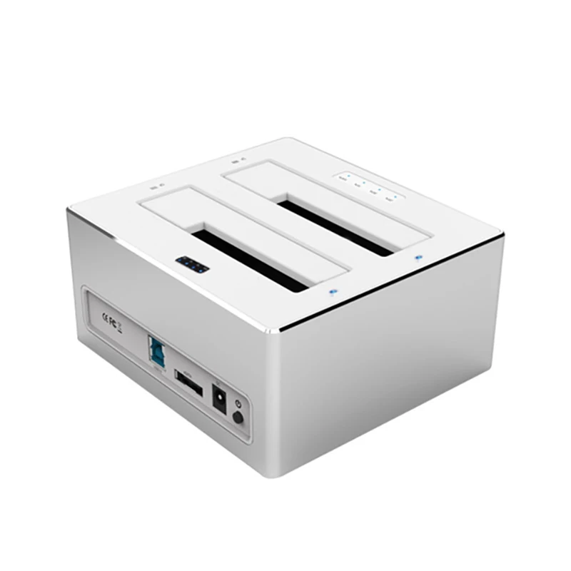 Док станция ORICO для жестких дисков 3 0/2 5 дюйма с двумя отсеками USB на SATA|Корпус