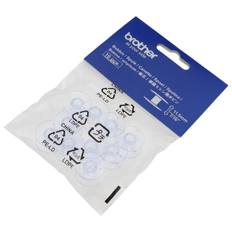 BOBBIN BROTHER 11 5 мм шпуля для швейной машины 10 шт. SFB(XA5539 151)|Швейные инструменты и