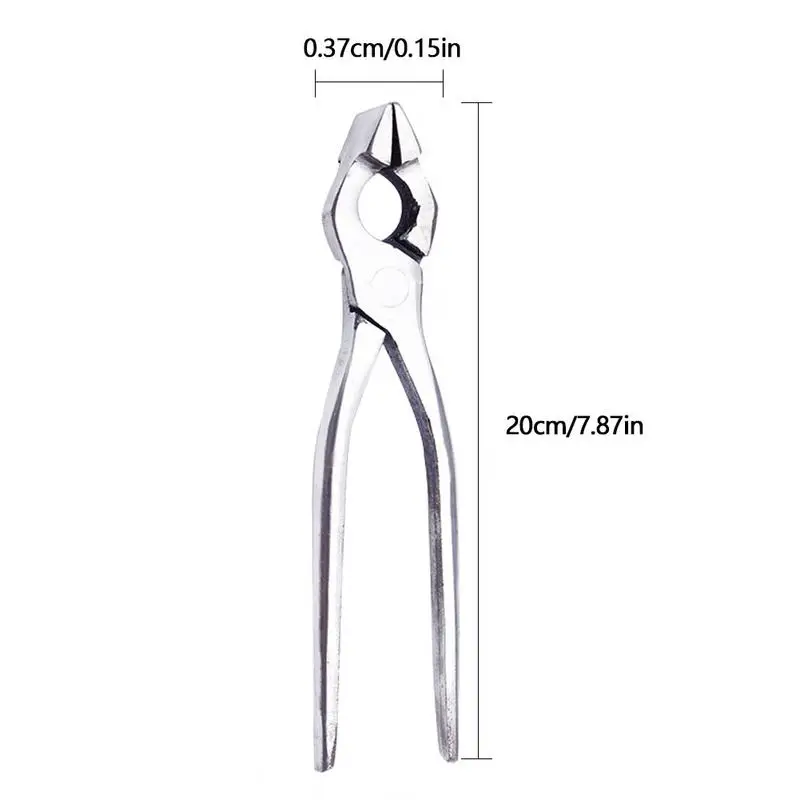 Плоскогубцы для верхней рамки щипцы кожаного чехла прямая головка локоть