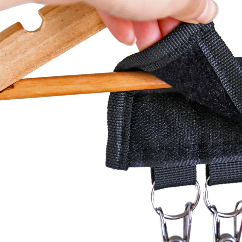 10x Strong Metal Clip Hangers Clothes Coat Waistband Trouser Skirt Non-slip Rack | Дом и сад