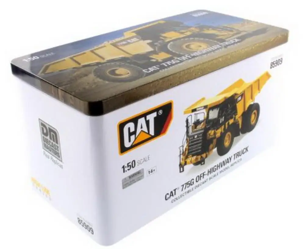 Бренд Diecast Masters 1/50 весы Caterpillar Cat 775G повышенной проходимости Грузовик литья под