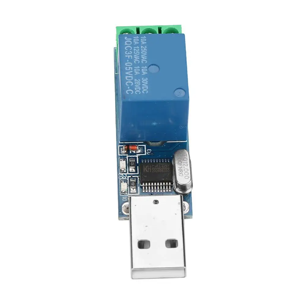 Релейный модуль USB MCU PC Смарт-переключатель управления с самоблокировкой CH340 |