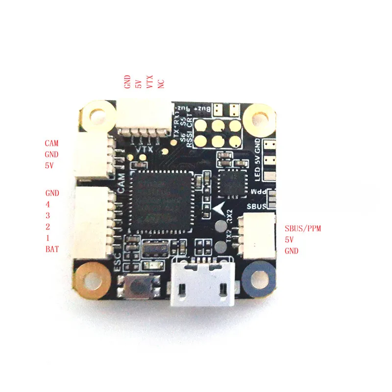F4-20A Flytower Betaflight F4 Контроллер полета OSD &amp 20A Blheli_S 2-4S DSHOT600 20x20 мм бесщеточный ESC для