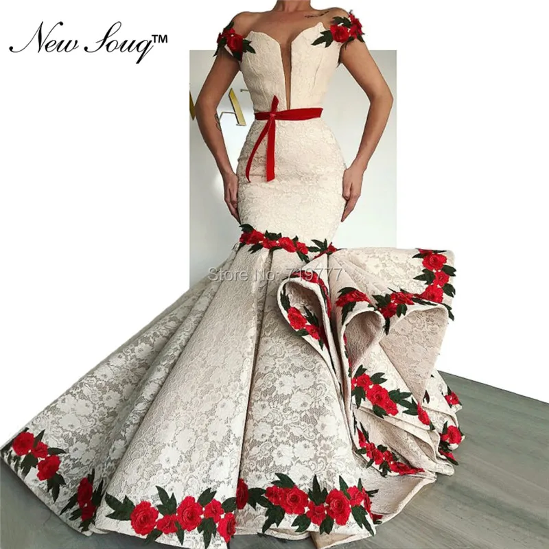 Женское кружевное вечернее платье русалка вечерние платья с открытыми плечами и