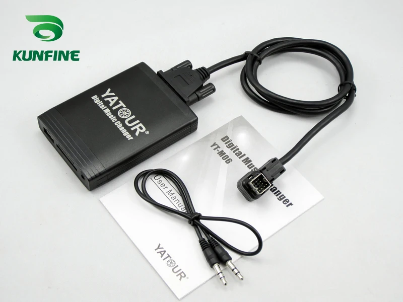 Автомобильный цифровой музыкальный Переходник USB SD Aux MP3 интерфейс Автомобильное