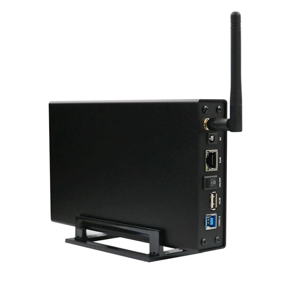 Blueendless Rj45 футляр для внешнего жесткого диска Nas Wifi антенна беспроводная SATA USB 3 0 HDD