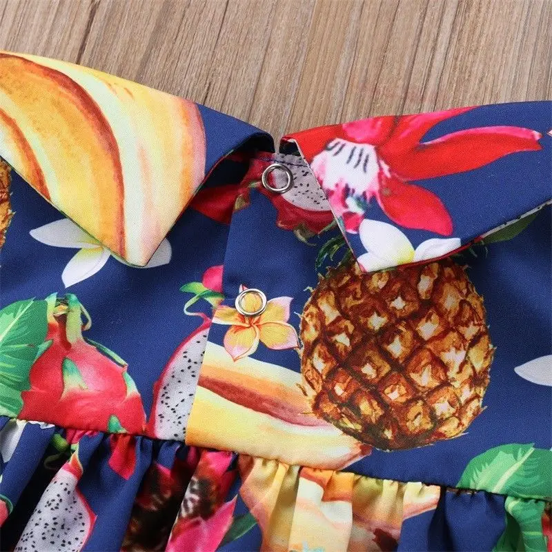 Летняя одежда для новорожденных детей маленьких девочек топы платье пачка +