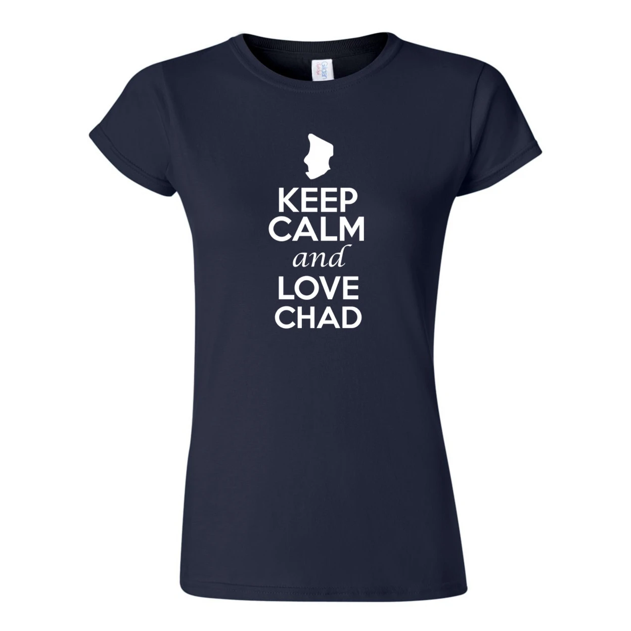 Junior Keep Calm And Love Chad Country патриотическая новинка футболка 1256 г.|Футболки| |