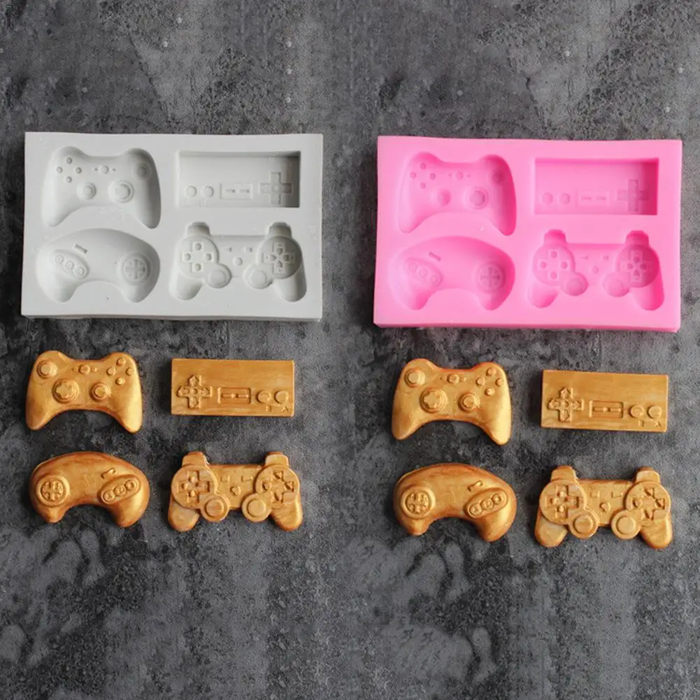 Силиконовые формы игровой контроллер инструменты для выпечки антипригарные
