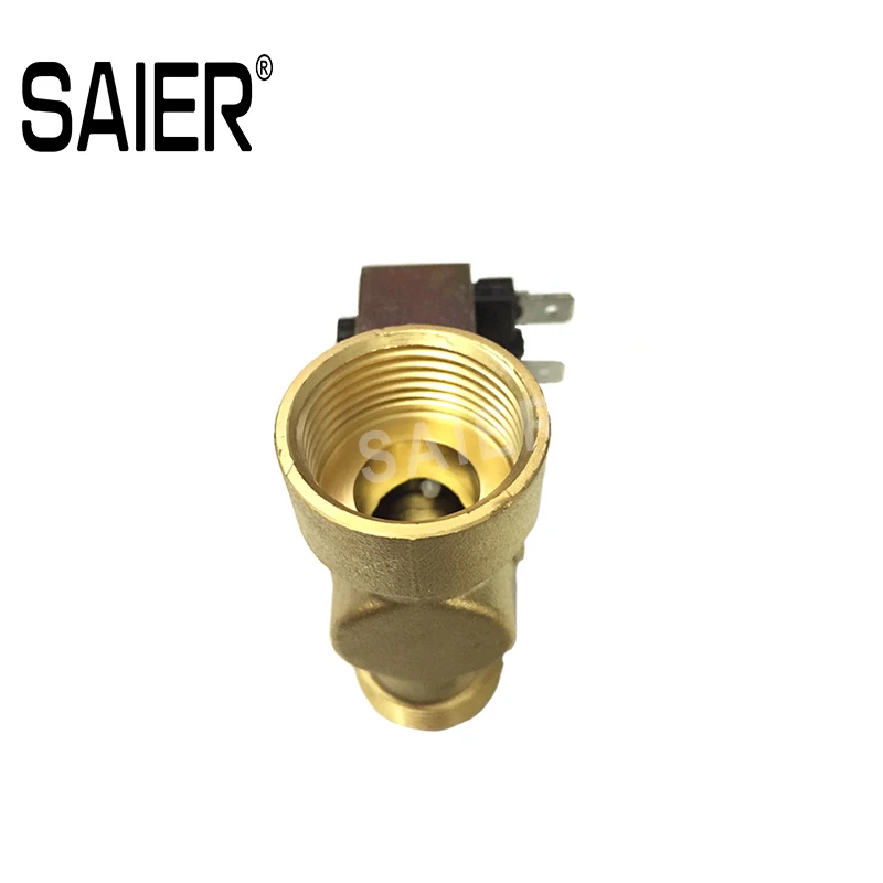 Saier Brass G1/2 Cast Cooper DC12V высококачественный электромагнитный клапан для управления