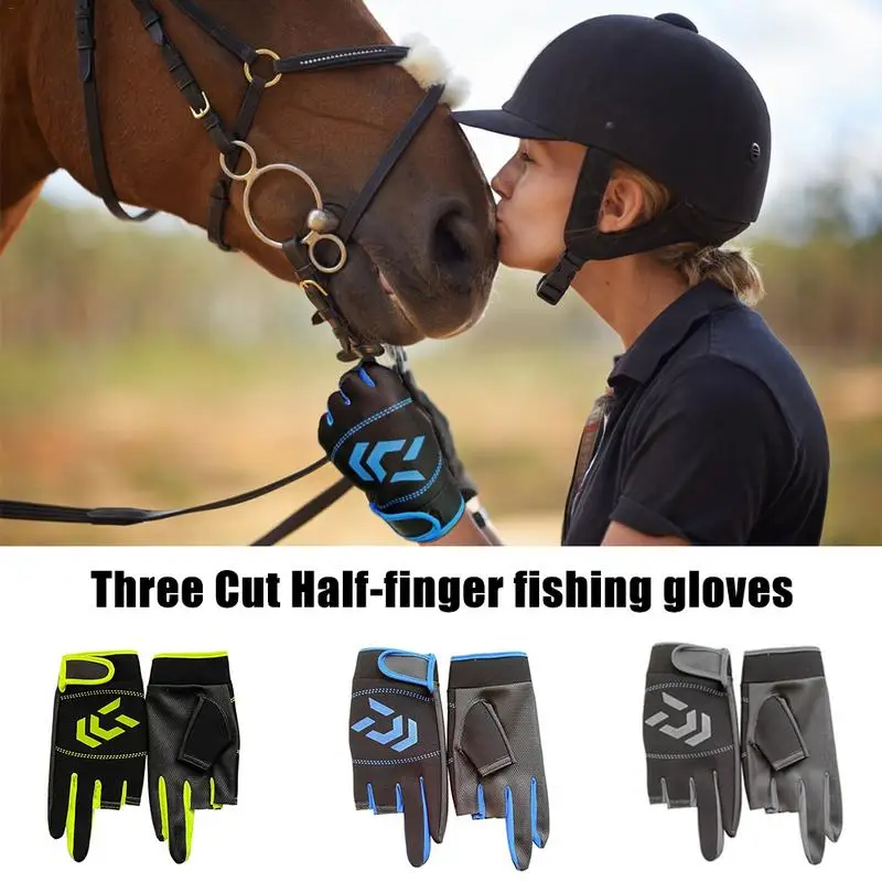 Перчатки для рыбалки SPF 50 солнцезащитные мужские перчатки защиты рук дышащие