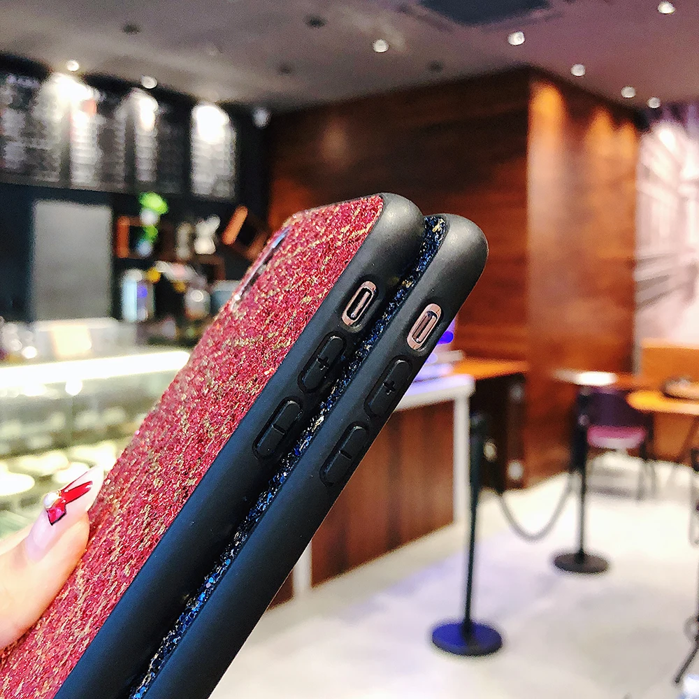 Роскошный блестящий чехол KISSCASE для iPhone 7 8 6 6s plus 5 5S SE сетчатый X XS MAX XR задняя крышка