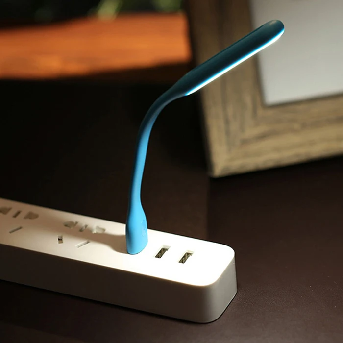 Улучшенный USB светодиодный портативный светильник с для внешнего аккумулятора