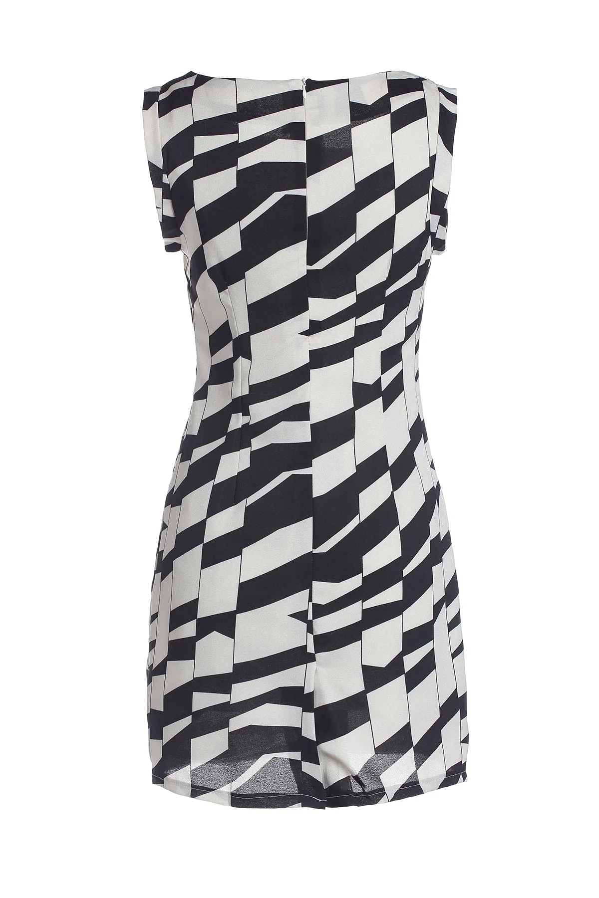 Шифоновое мини платье для женщин пикантное облегающее повседневное прямое без