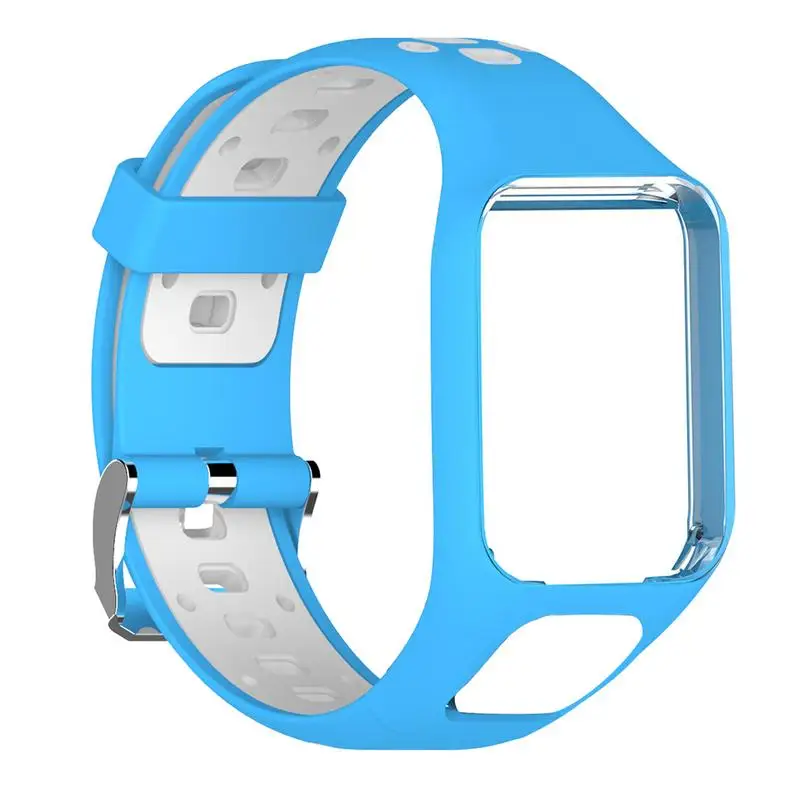 Силиконовый сменный ремешок для наручных часов Ремешок TomTom 2 3 Runner Spark GPS