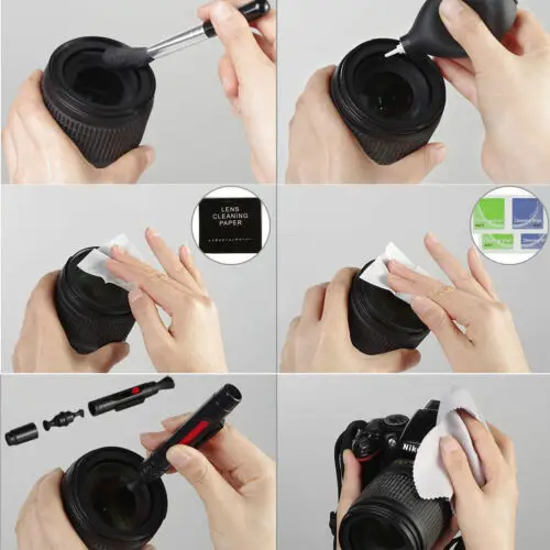 New Professional Lens Cleaning Brush Equipment for Canon Nikon DSLR Camera Kits | Дом и сад