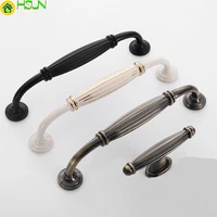 1pc knobs and pulls for cabinets poignee meuble kitchen cabinets furniture door handles and knobs simple black handles z 0476