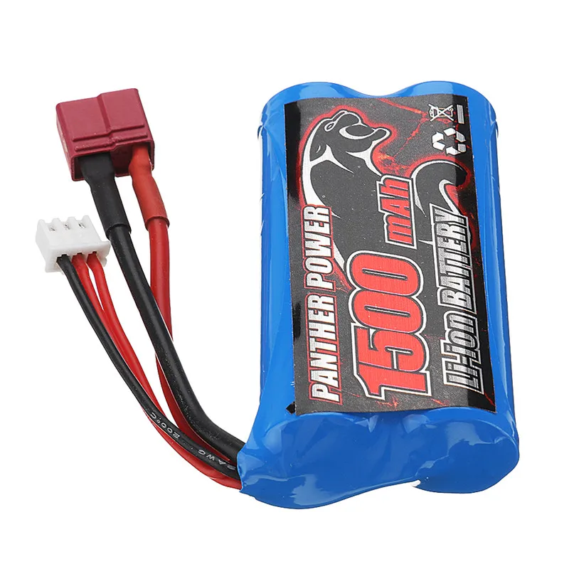 Remo 7 4 V 1500mAh Lipo батарея для 1631 1/16 RC автомобиля T вилка|Детали и аксессуары| |