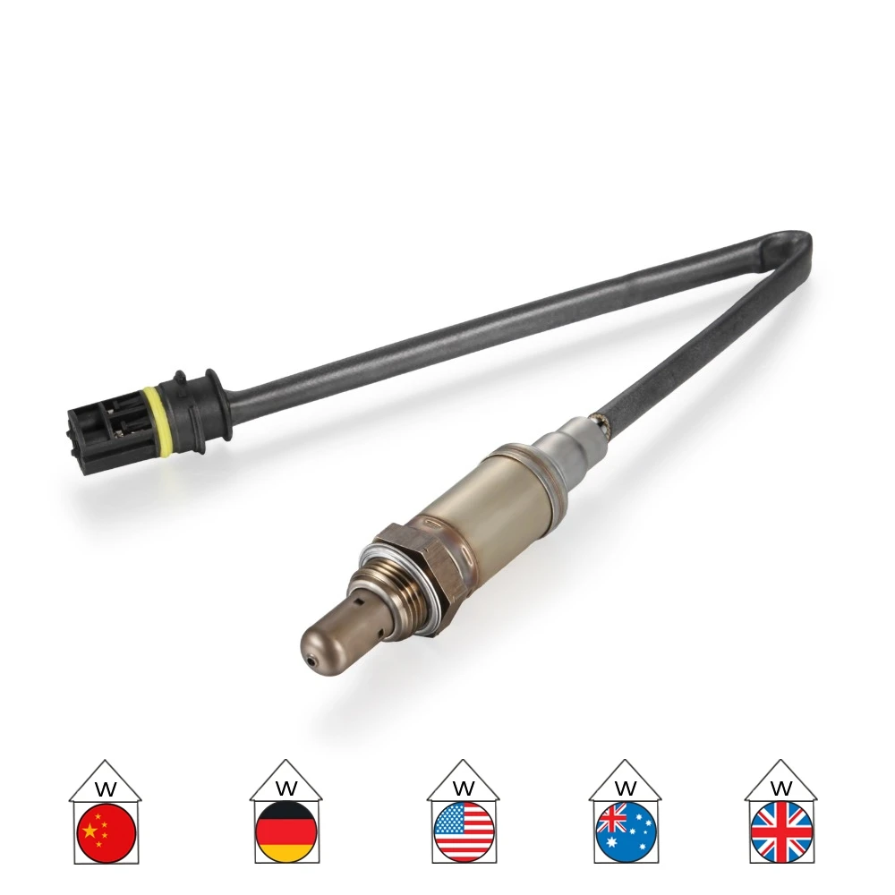 Автомобильный кислородный датчик O2 лямбда 4 провода для VolksWagen Bora Golf Mk Lupo Polo 1 16 В