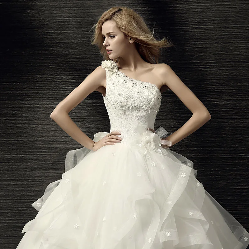 Vivian's Bridal 2019 модное Многоярусное бальное платье с оборками и рюшами Милое