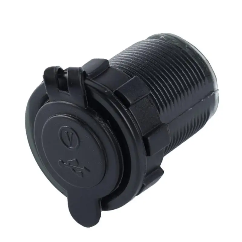 Автомобильный мотоцикл DC 12V/24V двойной порт автомобильное зарядное устройство USB